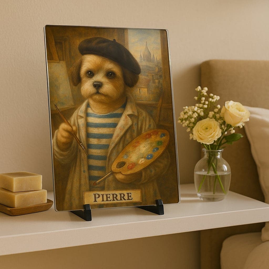 acrylic pet portrait