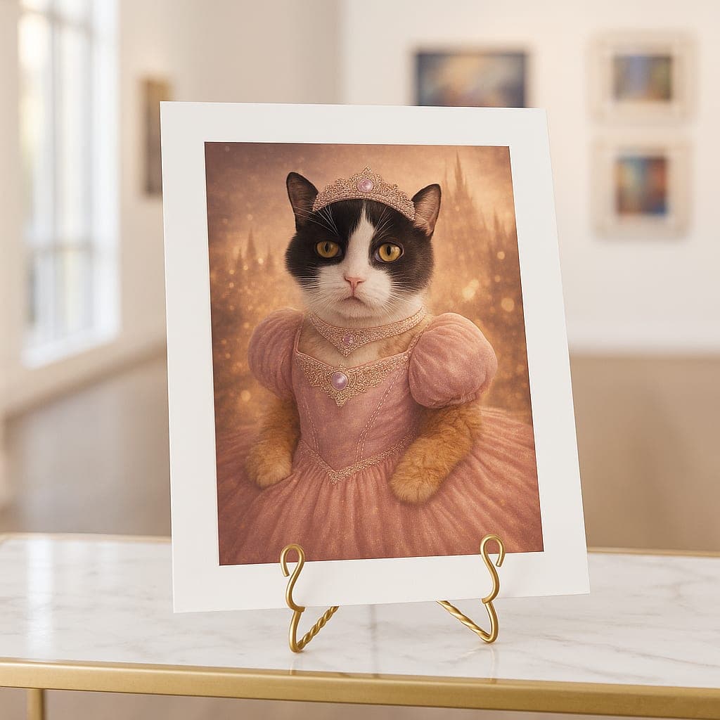 fine art pet portrait print