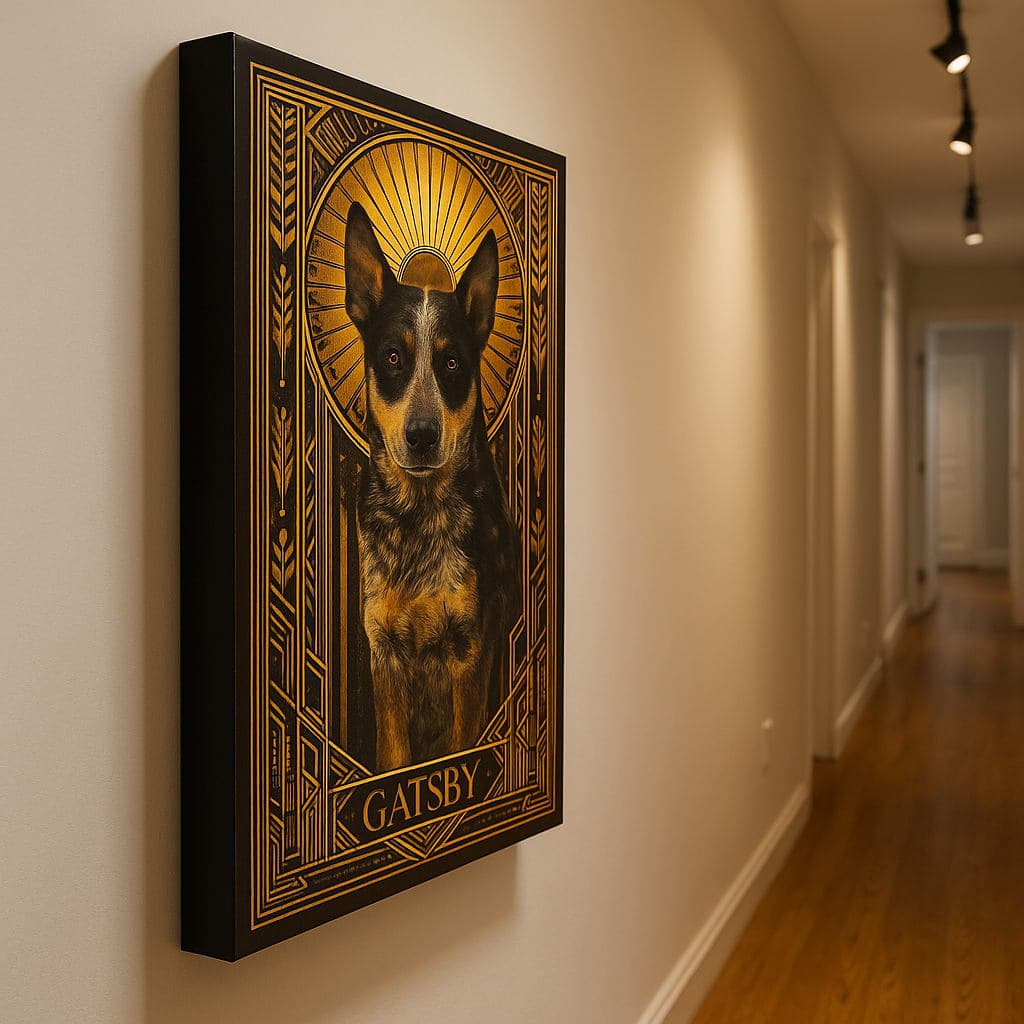 Gallery Canvas Pet Portrait - Five sizes, every wall covered