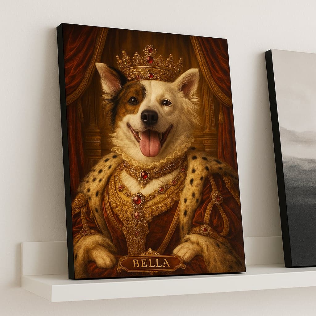 Gatorboard Pet Portrait - UV-printed, scratch-proof surface