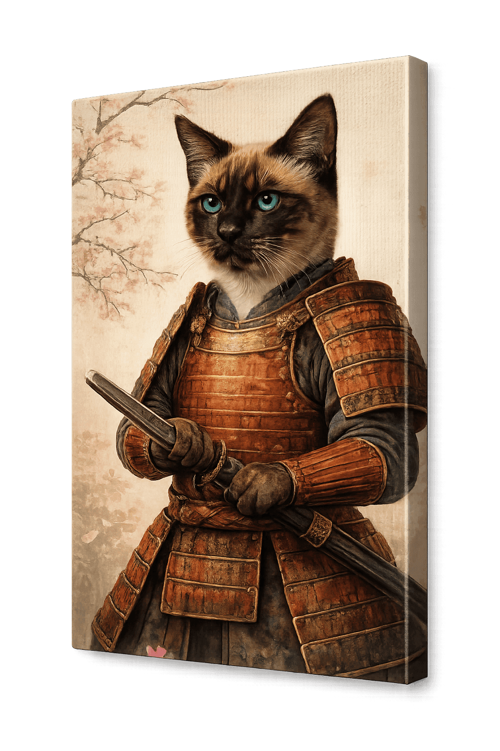 Classic Canvas pet portrait