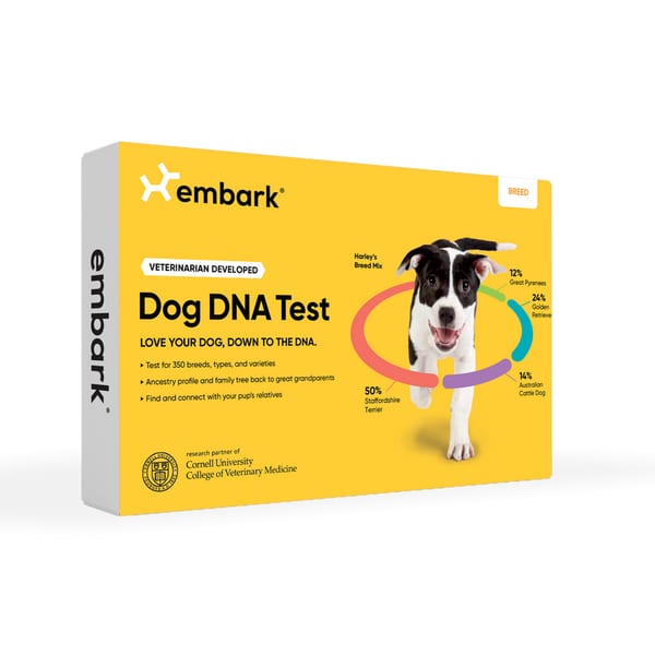 Embark dog DNA test
