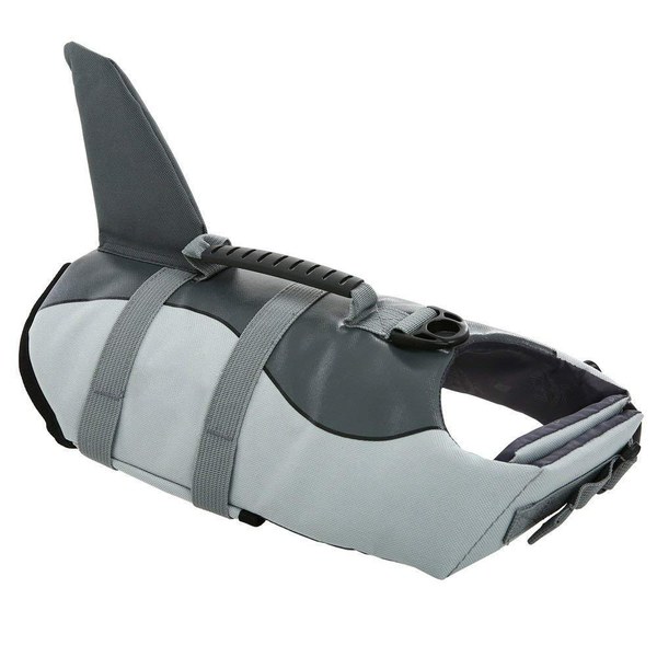 Queenmore shark fin dog life jacket