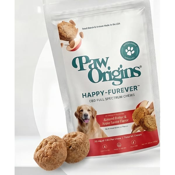 Paw Origins CBD oil and chews