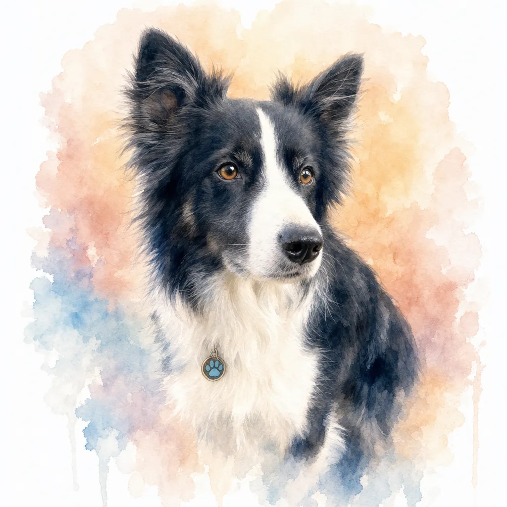 Gentle Innocence pet portrait style