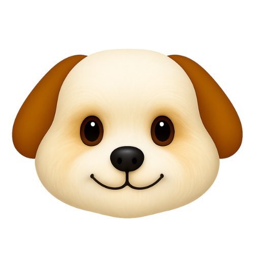 Pet Pic Portraits Icon, dog