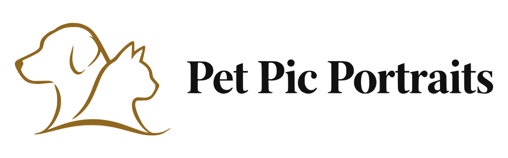 Pet Pic Portraits Logo on white