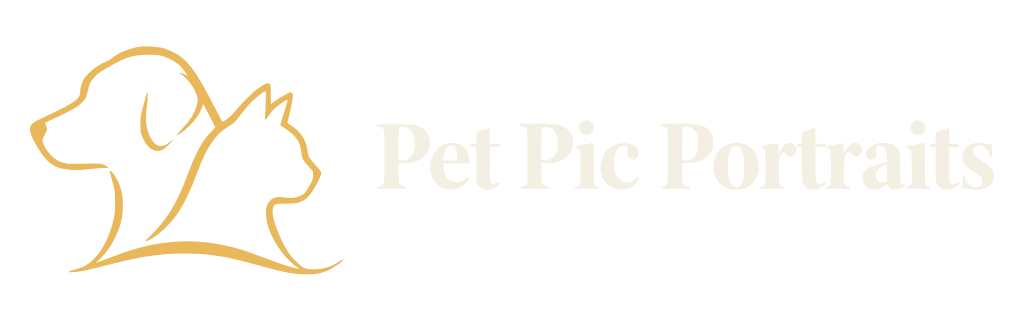 Pet Pic Portraits Logo, transparent